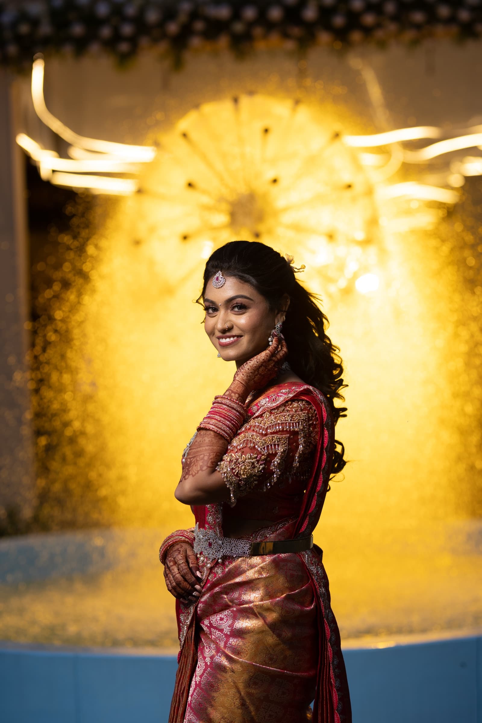 Golden Ritual, Wedding Portrait
