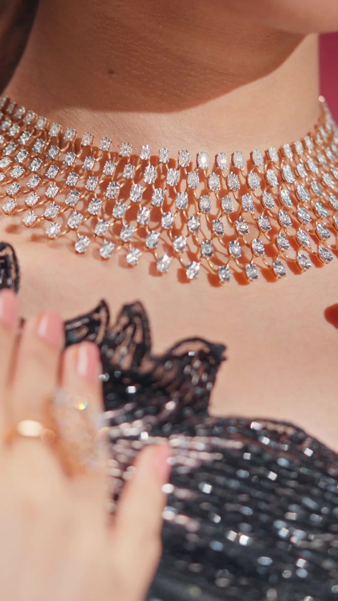 A moment from our Sancheti Gems jewellery films