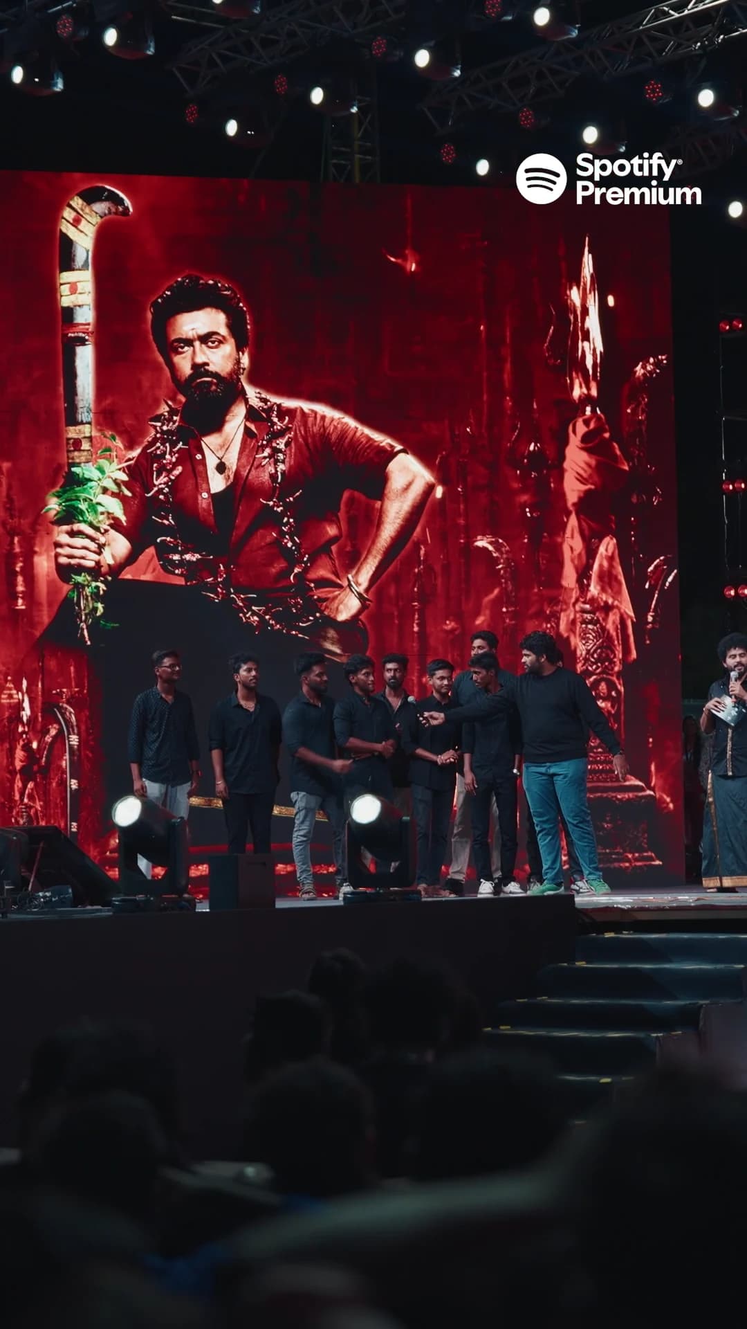 Karuppu × Spotify, a frame from the film