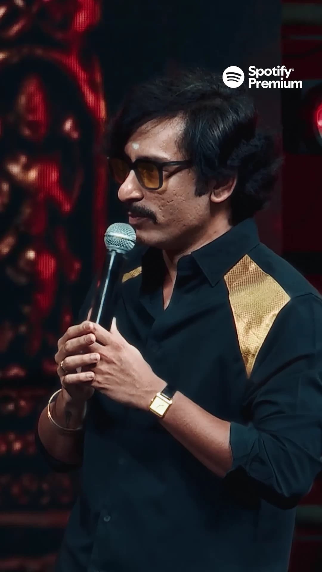 Karuppu × Spotify, another frame from the film